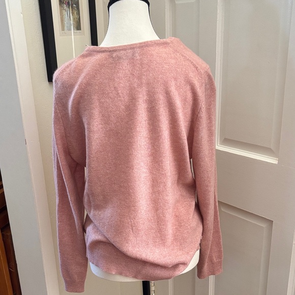 Charter Club Soft Pink Crew Neck Sweater - Picture 2 of 3